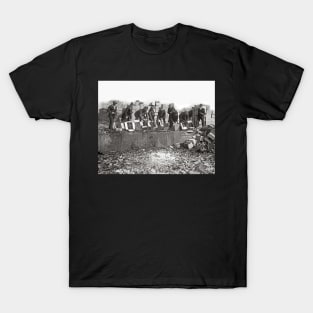 Destroying Bootleg Liquor, 1923. Vintage Photo T-Shirt